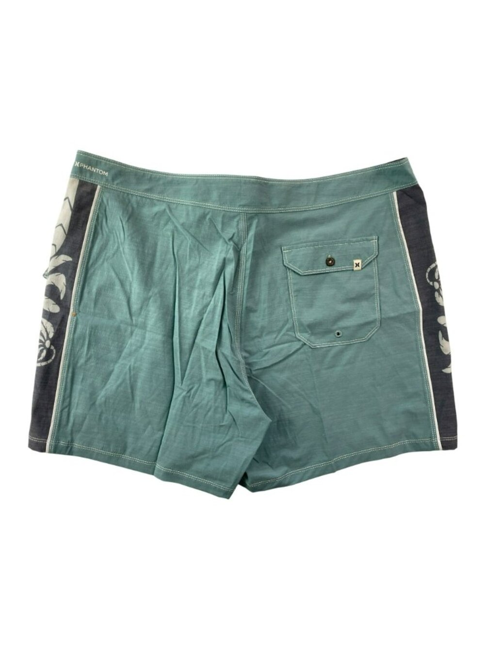 Hurley Phantom Naturals 16" Outseam Board Shorts Artillery Teal/Gray Men's Sz 36 - Picture 2 of 9